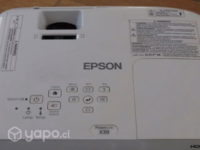 Proyector Epson power Lite x39 - Imagen 4
