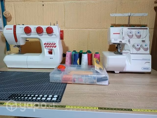 Maquina de Coser + Overlock Janome