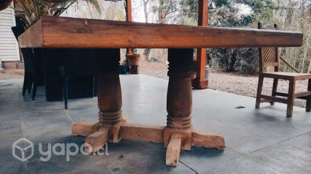 Mesa madera pino Oregón - Imagen 3