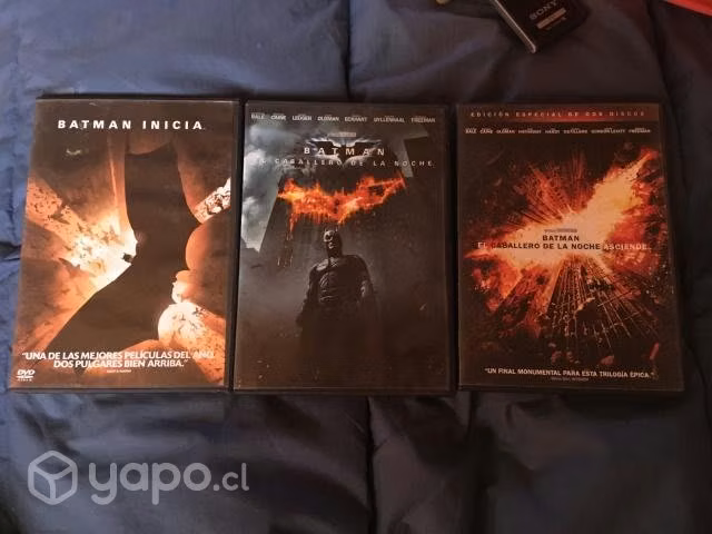 Batman The Dark Kniht Trilogía Dvd