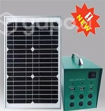Kit solar para camping o emergencia