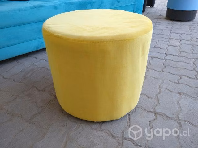 Mueble 03: pouf amarillo - Imagen 3
