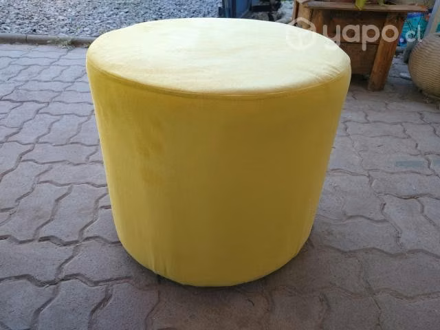 Mueble 03: pouf amarillo - Imagen 4
