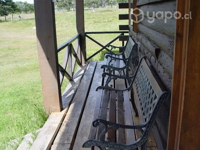parcela con cabaña sector agua fresca