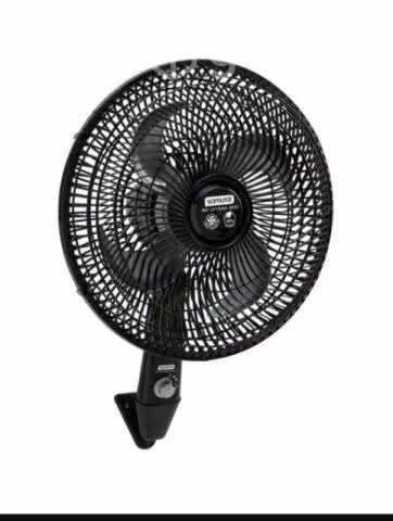 Ventilador de pared samurai negro de 4 aspas de c