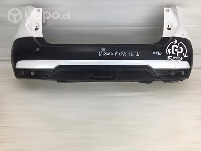 Parachoque trasero Nissan kicks 2016-2018