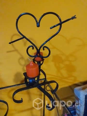 Candelabros corazón - Imagen 3