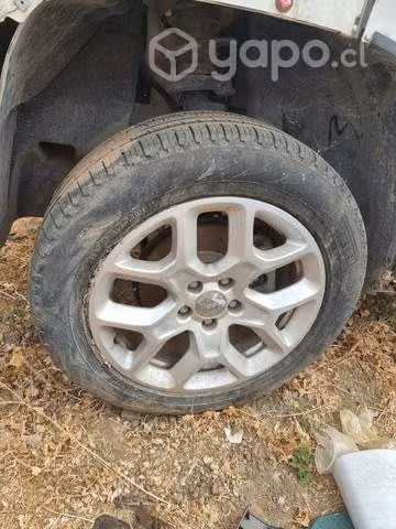 Llanta con neumático aro 17 jeep renegade año 2017