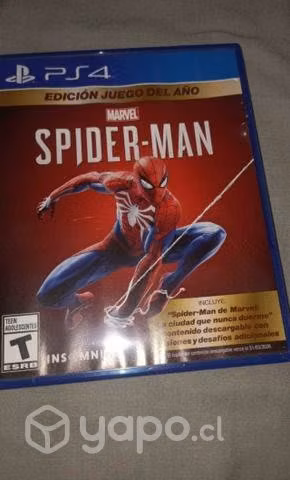 Juego PS4 spiderman