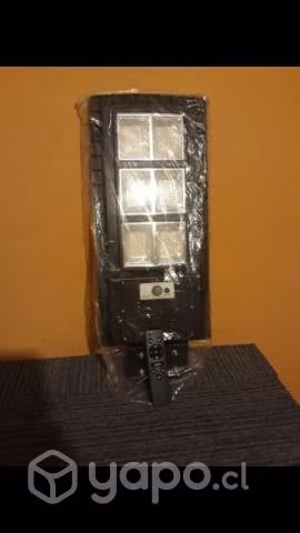 Foco solar de poste