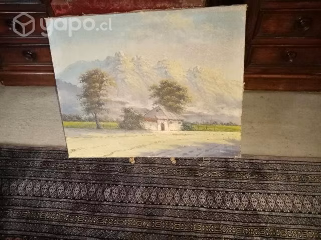 Oleo mas de 80 Años