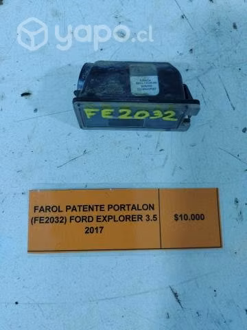 Farol Patente Portalon Ford Explorer 3.5