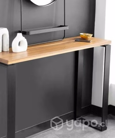Arrimo de madera y acero modelo Zurich