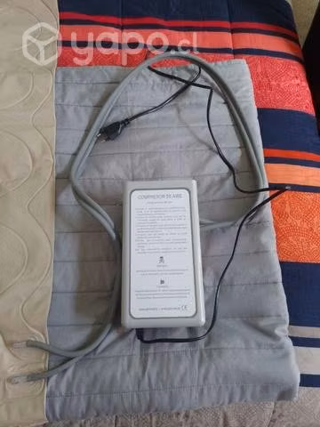 Silla de ruedas y colchón anti escaras