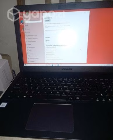 Laptop sin detalles por renovacion
