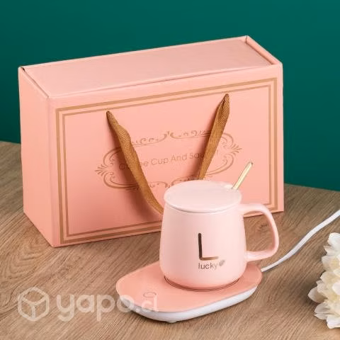 Taza De Café Con Calentador Eléctrico