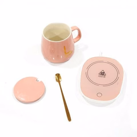 Taza De Café Con Calentador Eléctrico