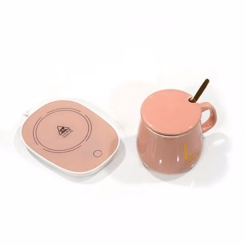 Taza De Café Con Calentador Eléctrico