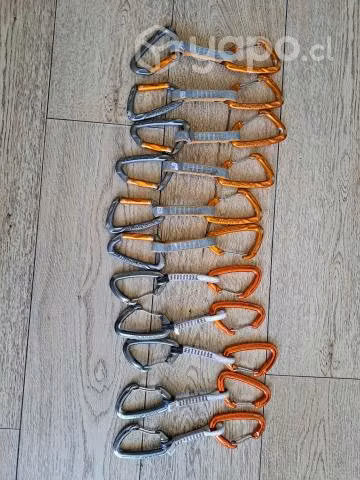 Equipo escalada deportiva