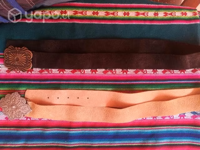 Cinturones de cuero mujer