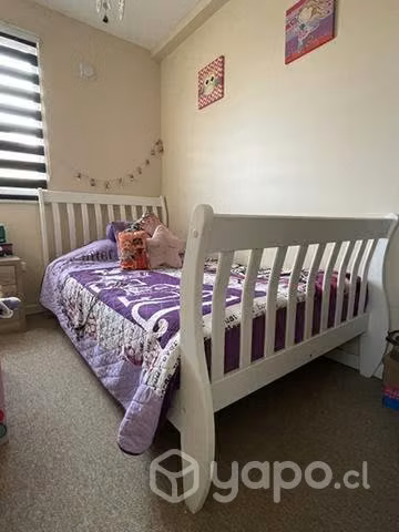 Cama plaza 1.5 como nueva - Imagen 2