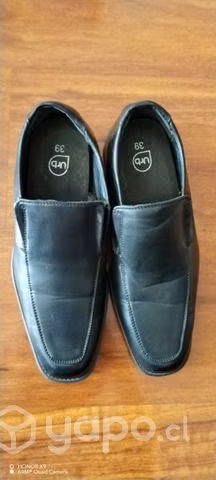 Zapatos Mocasines Negro Hombre