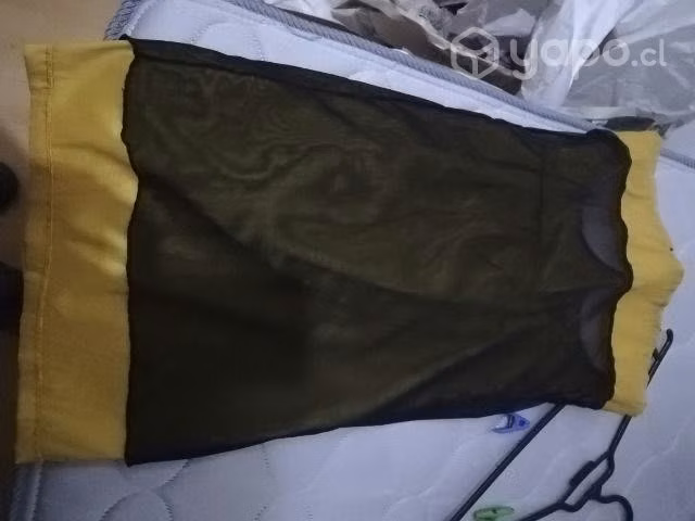 Hermoso vestido dorado