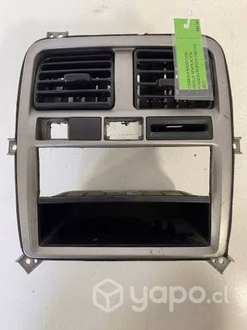 Consola radio rejilla ventilacion tablero Hyundai