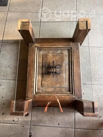 Mesa de centro madera antigua - Imagen 5