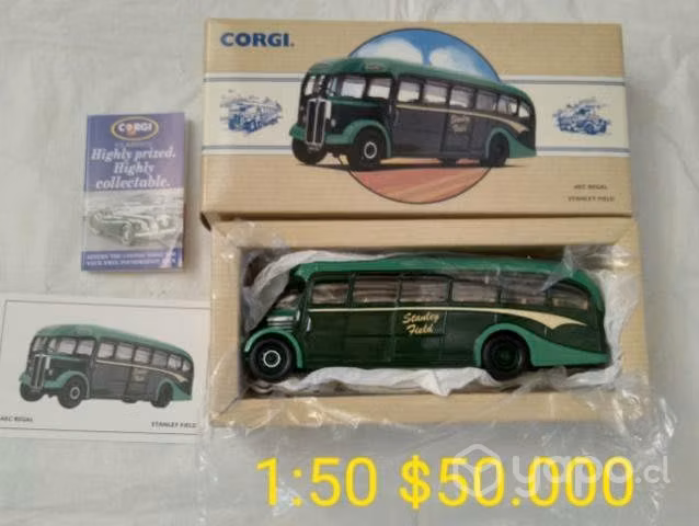 Buses clasicos escala 1:50 Siku
