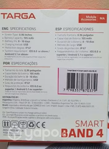 Smart Band 4 TARGA - Imagen 2