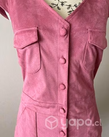 Vestido rosa - Imagen 2