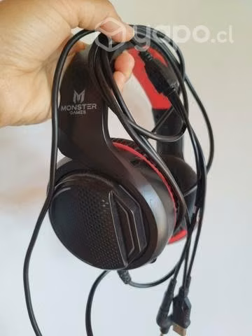 Audifonos gamer monster - Imagen 2