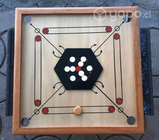Juego Carrom ¡¡Único en Chile