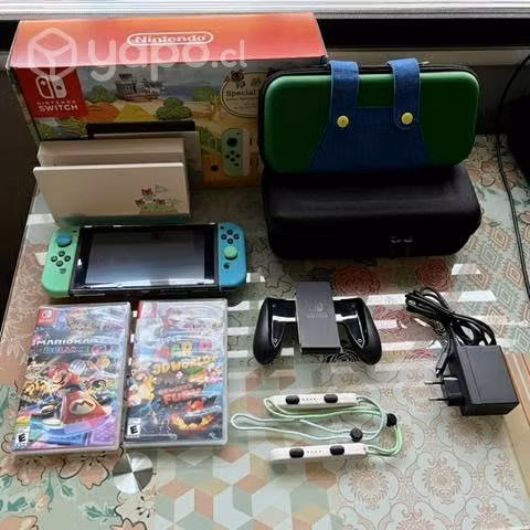 Nintendo Switch V2 Edición Especial + Accesorios