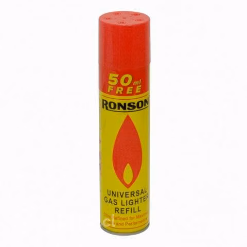 Gas Butano Recarga Encendedores Sopletes Ronson - Imagen 2