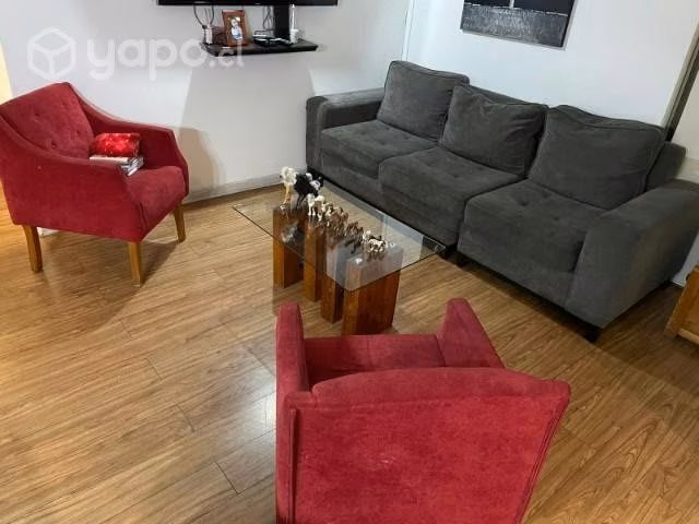 Sofá sillones sitiales 3 cuerpos