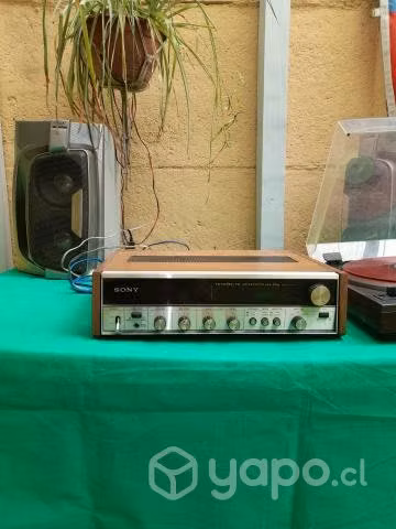 Equipo Sony con tornamesa