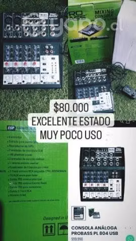 Mesa de sonido