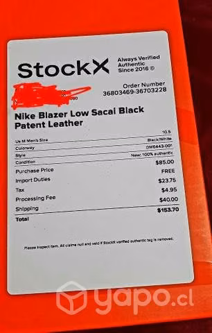 Zapatillas Nike Blazer Low Sacal Black