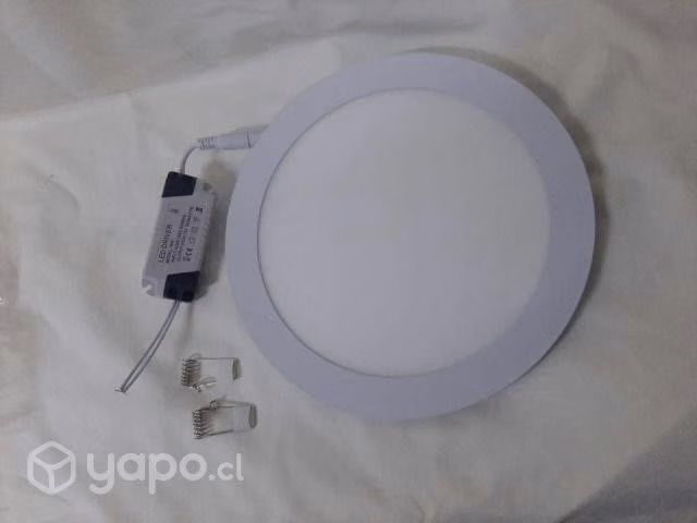 Focos led embutido redondo 18 wats luz fria