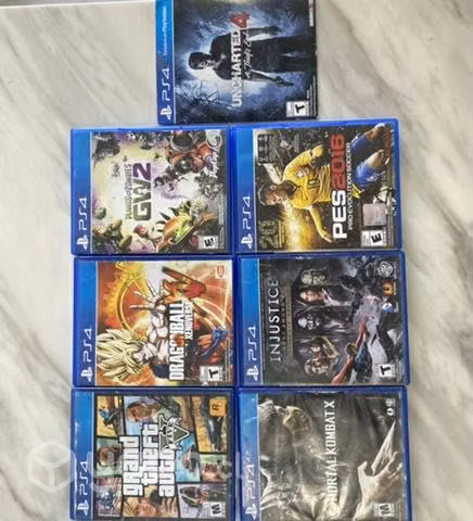 Ps4 Pro , dos controles , cables y 13 juegos - Imagen 5