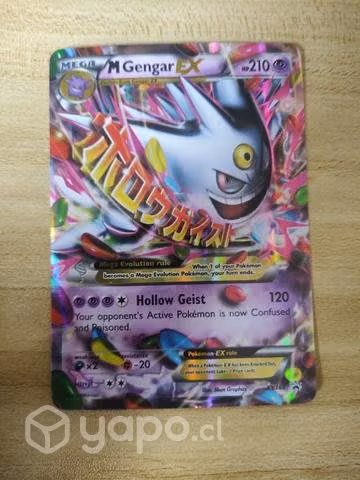 Carta Pokemon M Gengar Ex - Imagen 2