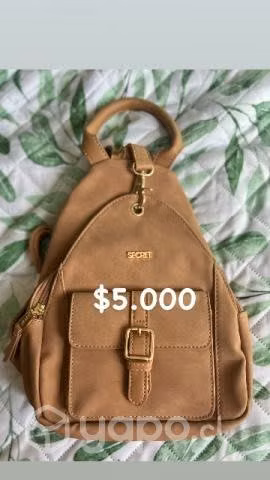 Cartera y mochila