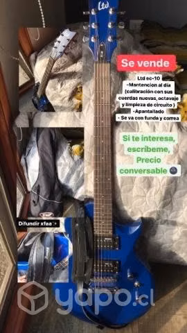 Guitarra eléctrica LTD ec-10