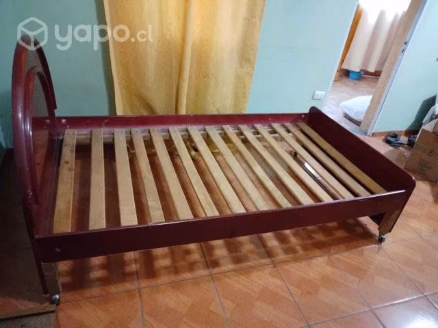 Base de cama y velador