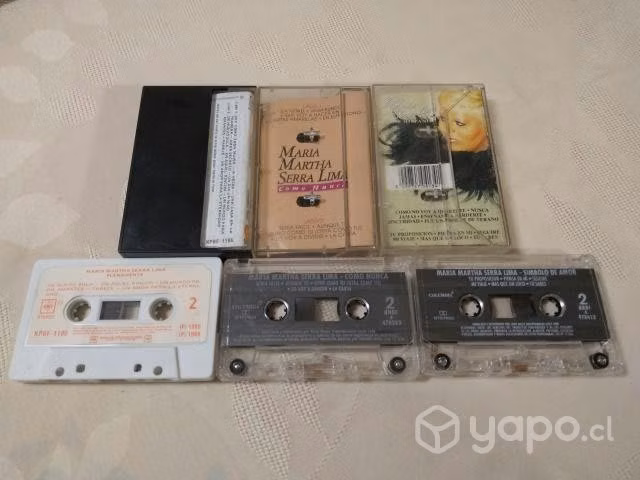 Mt27: pack tapes maria martha serra lima