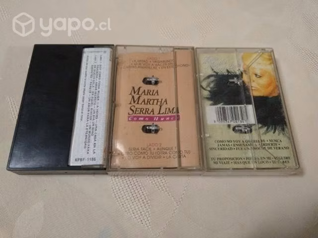 Mt27: pack tapes maria martha serra lima