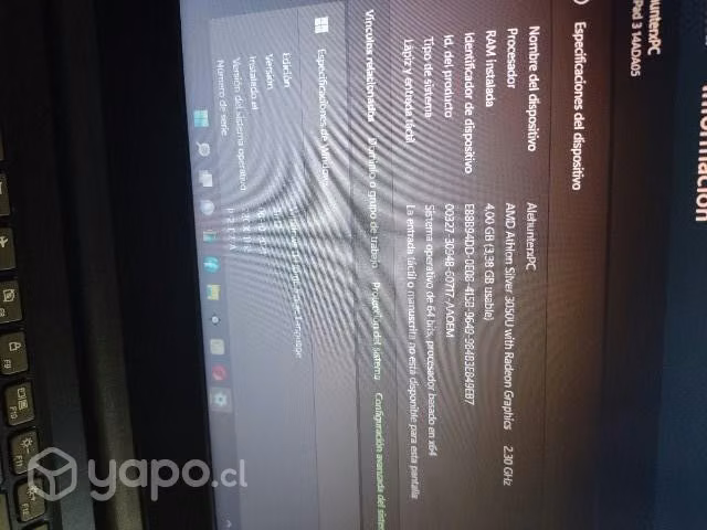 Notebook lenovo