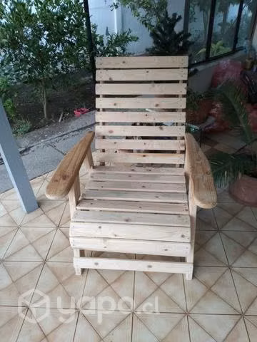 Reposeras y mesas